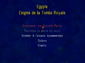 Egypte 1156 AV. J.-C. - L Enigme de la Tombe Royale (FR) screen shot title